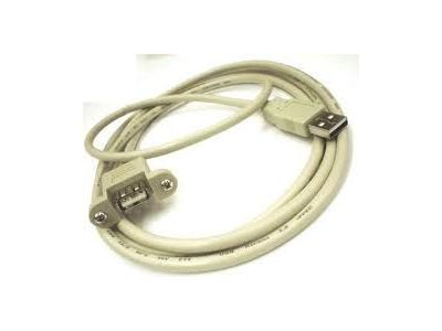 3 ft USB A PLUG TO A JACK BRACKET MOUNTABLE