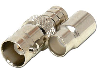 BNC FEMALE 2 PIECE CRIMP RG59 RG62 PLENUM TEFLON BNC7174