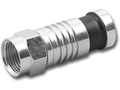 F MALE COMPRESSION CONNECTOR FOR RG58 RFF7718SN