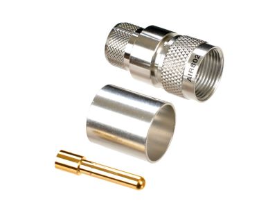 UHF MALE CRIMP PL259 CONNECTOR FOR LMR600 UHF7609-L600