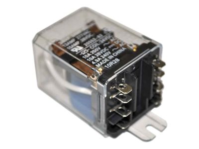 RELAY-24VDC 10AMP DPDT GEN.PURPOSE FLANGE MOUNT