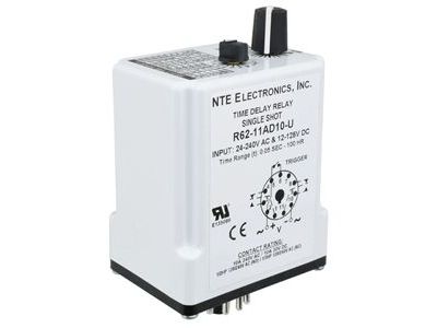 RELAY 10AMP AC-DC 12V Single Shot Time Delay