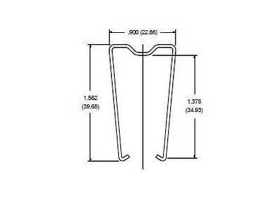 5PK RELAY- HOLD DOWN SPRING