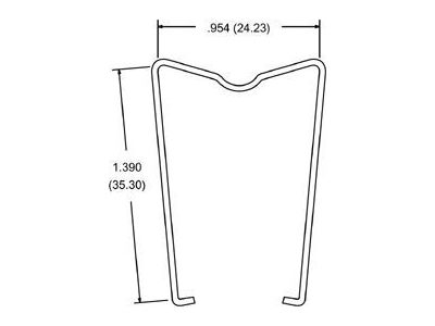 5PK RELAY-HOLD DOWN SPRING