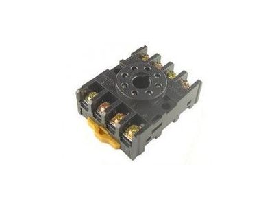 RELAY-8 PIN OCTAL SOCKET R02 SERIES Din Rail Mount