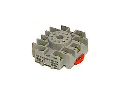 RELAY-11 PIN OCTAL SOCKET R02 SERIES Din Rail Mount