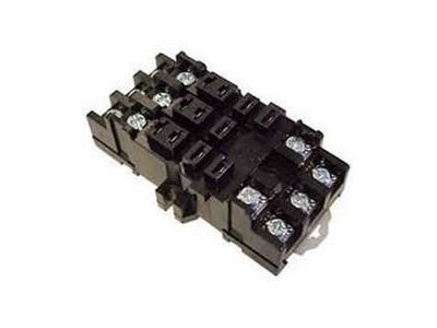RELAY-11 PIN SOCKET R10 SERIES Din Rail Mount