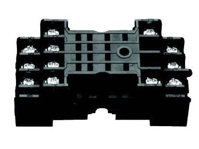 Replaced by PYF14A, RELAY-14 PIN MINI SOCKET R12 SERIES Din Rail Mount, Replaces NTE R95-106A, R95-117