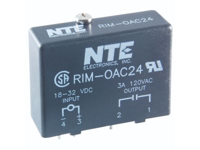 24VDC INPUT 24-280VAC OUTPUT 50mA MAX SLIM PACK