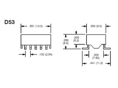 RELAY DPDT 1A 3VDC SURFACE MOUNT