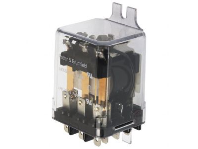 RELAY-12VAC 10AMP 3PDT GEN.PURPOSE FLANGE MOUNT