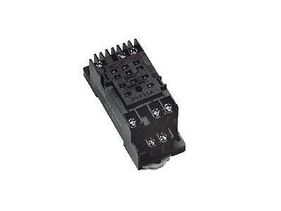SOCKET 11-PIN DPDT R12 SERIES DIN RAIL