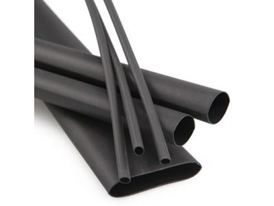 3:1 RATIO 1/4IN BLACK GLUE FILLED HEAT SHRINK - 4FT