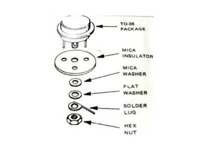 TRANS.INSULATOR KIT TO-36 2 PER PK TCG414