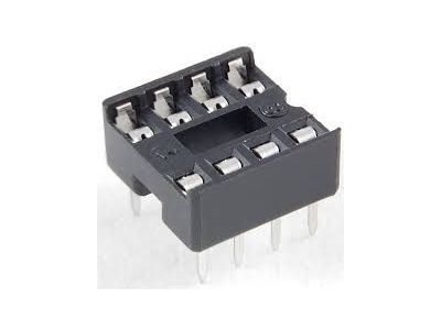 2PK SOCKET FOR 8-LEAD DIP DEVICES 2 PER PK ECG423