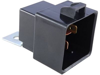 Relay SPST-NO 50A 12Vdc shrouded .250 inch quick connect terminals w/mounting flange weatherproof Weather Pack Auto