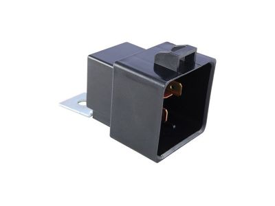 Relay SPDT-NO 50A 24Vdc shrouded .250 inch quick connect terminals w/mounting flange weatherproof Weather Pack Auto