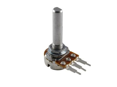 1K AUDIO POTENTIOMETER, 1/4 Inch Shaft, Single Turn