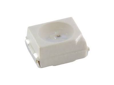3PK LED-PLCC SURFACE MOUNT SUPER WHITE TRANSPARENT CASE 900 MCD