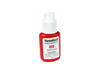 Permanent, High Strength, Red THREAD LOCKER