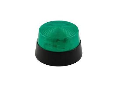 12VDC - GREEN LED ELECTRONIC FLASHING STROBE LIGHT