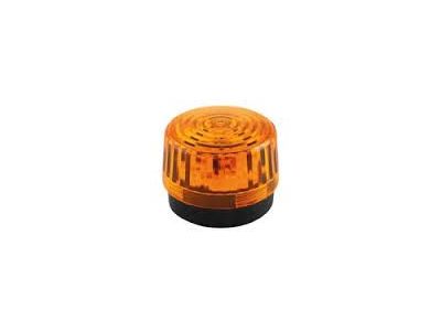 12VDC - AMBER LED ELECTRONIC FLASHING STROBE LIGHT