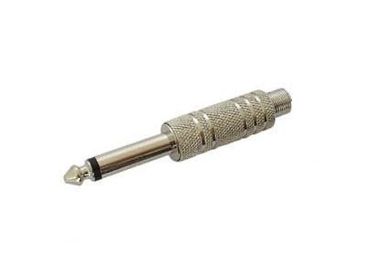 1/4 inch NICKEL MONO PLUG