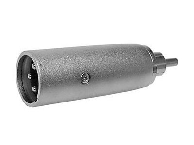 Discontinued, 3 PIN XLR PLUG TO RCA PLUG