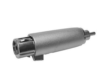 3 PIN XLR JACK TO RCA PLUG