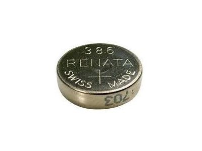 WATCH BATTERY 1.55V REPLACES 301, D386, AG12, 301, SR43W, SR43SW, 186, D301, SP386, V386, S07, G12, 548, 568, WG12, SB-B8, RW44, RW24, LR43,