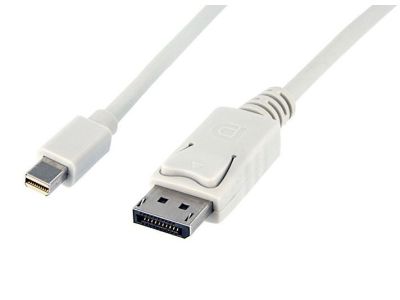 Mini Display Port to DISPLAY PORT, MALE to MALE 6 ft, 2 METER CABLE, Thunder bolt