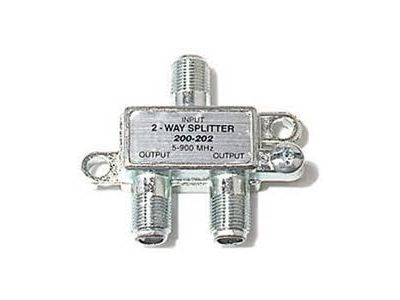 2 Way F Splitter 5-1000mHZ