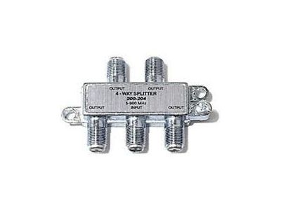 4 Way F Splitter 5-1000mHZ