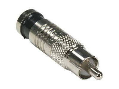 RCA / RG6 COMPRESSION CONNECTOR