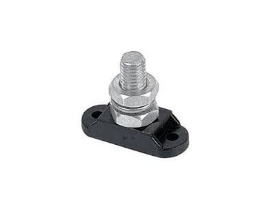 Black Insulated Distribution Stud, Single 3/8