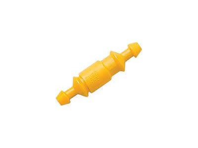 HHB IN-LINE FUSE HOLDER, YELLOW, CRIMP TYPE