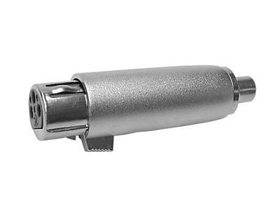 3 PIN XLR JACK TO RCA JACK