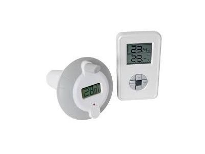 WIRELESS POOL AND POND DIGITAL THERMOMETER KIT