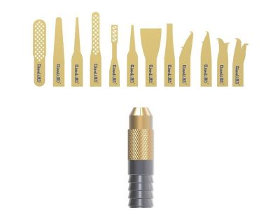 QIANLI 009 Multifunction CPU IC Glue Remover Knife Thin Blade Motherboard BGA Chip Glue Cleaning Scraper Cell Phone Tool Screen Repair Plus