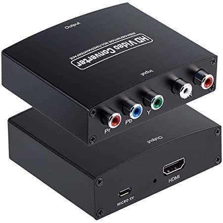 ÉLÉGANT ADAPTATEUR CONVERTISSEUR de signal AV RGB vers CVBS couleur