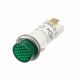 Green NEON LAMP 110-125V .187, 3/16 inch Quick Slide Leads Indicator Indicating Light Panel