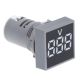 WHITE LED 115V 220V 240V 440V AC VOLT DIGITAL PANEL METER AD16-22FSV 60-500VAC