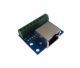 RJ45 Cat5 Cat6 Female to Terminal Breakout Board Box Connector Rewire Reconfiguration Screw