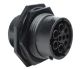 Amphenol 9 Position Circular MIL Connector Receptacle Housing Panel Mount W08
