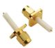 Omni Spectra SMA MALE Panel Mount SQUARE 4 Hole Flange CONNECTOR