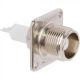 Amphenol UG-560/U HN Panel Mount RF Connector, Jack 4-Hole Flange Solder Cup 50 Ohm