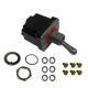 Honeywell DPDT (ON) OFF (ON) Toggle, Momentary reversing type, SCREW TERMINALS, Scissor Lift Switch, Lift Gate Switch, Heavy Duty, Weather Proof, Sealed, PT205SSQ, UL, IP68 11A 115VAC, MiL Spec. MS24524-23