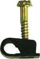 GRIP CLIP CLIPS COAX CLAMPS SINGLE BLACK RG6