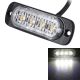 Super Bright LED Light Module White with 17 Different Strobe Patterns, Emergency Flasher Warning