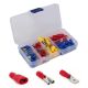80PC Solderless Insulated Quick Slide Terminals Crimp Connectors Assortment Kit